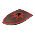 Miniatyrbild 4 av 5: Symbol för kaos Böjd Viking träsköld SWE114 multifärg one size