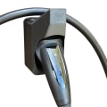 Miniatyrbild 1 av 3: EV Tesla CCS2 Väggladdare Plugghållare Montering Svart one size