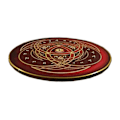Miniatyrbild 6 av 6: Tre/metall Medieval Trilogy Axe Viking Shield SWE161 multifärg one size
