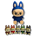 Miniatyrbild 2 av 4: Labubu Pop Mart Monsters spännande figurleksak för bordsskiva Brun M