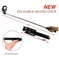 Miniatyrbild 6 av 6: Plug and play vikbar selfiestick med fäste Grön one size