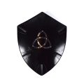 Miniatyrbild 1 av 5: Metal Medieval Dark Knight Triangle Curved Shield SWE70 multifärg one size