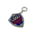 Miniatyrbild 1 av 3: Zelda Shield nyckelring grå M