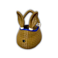 Miniatyrbild 1 av 3: Påskfest kanin bunny öron korg Blå M