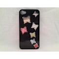 Miniatyrbild 2 av 3: Apple Iphone 4 4S Skal Case Beads (7 Butterflys) Svart Svart