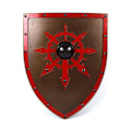Miniatyrbild 1 av 5: Symbol för kaos Böjd Viking träsköld SWE114 multifärg one size