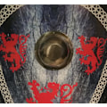 Miniatyrbild 4 av 7: Trä Robert the Bruce Rampant Lion Medeltida sköld SWE149 multifärg one size