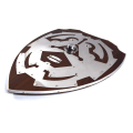 Miniatyrbild 2 av 5: Trä / metall Legend of Zelda Curved Shield SWE89 multifärg one size