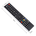 Miniatyrbild 3 av 5: Universal fjärrkontroll CT-90327 för Toshiba smart TV Svart one size