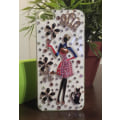 Miniatyrbild 1 av 2: Apple Iphone 4 4S Skal Fodral Case 3D Cover (Diva) Vit