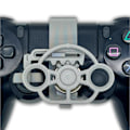 Miniatyrbild 4 av 5: Mini gaming hjulstyrning tillbehör för PS4 Controller grå M