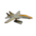 Miniatyrbild 5 av 8: F-14 Tomcat SNC-4 stridsflygplansskärm gör det själv grå M