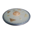 Miniatyrbild 3 av 5: Trälädermetallprydnader Skotsk Targe-sköld SWE05 multifärg one size