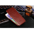 Miniatyrbild 1 av 5: Galaxy S5 fodral skal lyx flip läder brun Brun