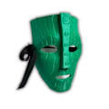 Miniatyrbild 4 av 5: Cosplay Mask of Loki Halloweenfest The Mask Movie Grön L