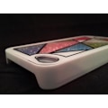 Miniatyrbild 3 av 3: Apple Iphone 4 4S Skal Case Beads (Random Triangle) Vit Vit