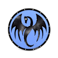 Miniatyrbild 1 av 5: Trä/läder Medeltida Dragon Viking Shield SWE61 multifärg one size