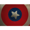 Miniatyrbild 3 av 6: Captain America träsköld SWE154 multifärg one size