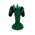 Miniatyrbild 5 av 5: Zombie-handkontrollhållare för Xbox PS5 NES Grön one size