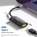 Miniatyrbillede 5 af 5: Dc7909 Hun Til Type-c Multifunktions Adapterkabel Understøtter Pd3.0 100w Til Bærbar Strøm Dc Konvertering