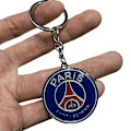 Miniatyrbillede 4 af 5: Real Madrid logo nøglering, metal fodboldklub logo