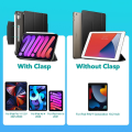 Miniatyrbild 3 av 5: Skal för Ipad Air 4, Ipad 9:e 8:e 7:e generationen/Ipad Mini 6/Ipad Pro 11 12.9 2021 Smart Cover med pennhållare, trefaldigt skal Green iPad 9th 2021