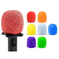 Miniatyrbilde 4 av 5: 10 stk. Tykk Håndholdt Sta Mic Creen Skum Mics Skum Spon