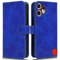 För Nothing CMF Phone 2 Pro Läderfodral - Slimmad Hudkänsla Anti-Fall Plånboksfodral Blue