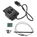 -300T Ukulele Piezo Pickup Förförstärkare 2-Band Eq Equalizer Ukelele Pickups Tuner System black