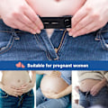 Miniatyrbild 5 av 5: 5-pack byxförlängare, byxknappsförlängare, justerbar elastisk gummiknappsförlängare, byxknapp för mammabyxor, för jeans, P