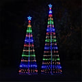Miniatyrbild 3 av 5: Utomhus Belyst Julgran Vacker Säker Ljusshow För Bröllopsdekoration Utomhusdekor