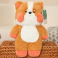 Miniatyrbilde 3 av 4: Shiba Inu Plysjdukker Leker Kanin Utstoppede Kosedyr Puter Egnet For Barn