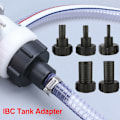 Miniatyrbillede 3 af 4: 1/2\" til 2\" Vand IBC Tank Adapter Havevandslange Adapter Vandhane Connector F