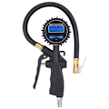 Miniatyrbild 1 av 6: Digital däckpump med däcktrycksmätare, LCD-display, lufttrycksmätare, tryckluft, hög precision