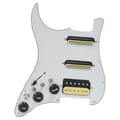 Vit 3-lagers elgitarr Humbucker Vänsterhänt Plektrumskydd Pickup White