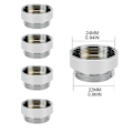 Miniatyrbillede 5 af 5: Stk. Vandhane Adapter Sæt Køkken Han Hun Messing Vandhane Adapter Vandrenser Belufter Konnektor Messing Belufter Adapter-2-