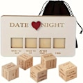 Miniatyrbilde 2 av 4: Date Dice, Take Out Dice for par, Portabelt terningesett i tre for par, voksne kvinner, menn