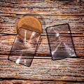 Miniatyrbillede 2 af 5: A5 Forstørrelsesglas i fuld side, stor ark, læsehjælp, linse, fresnel