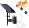 Solcellsdriven syrepump 2.5W – 3 lägen, för damm & akvarium