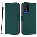 PU-deksel i solid farge for TCL 505 Dark Green
