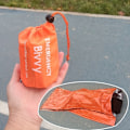 Miniatyrbild 4 av 5: 1 st/2 st PE-isolerad sovsäck, nödsovsäck för utomhusbruk orange Orange Cloth Bag