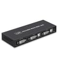 DVI KVM-switch 2-i-1 4K Två datorer delar USB-tangentbord mus skrivare skärm multifunktionsswitch As Shown