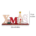 Miniatyrbillede 2 af 4: Nyt julebord Træbordplade Dekorationer til julehjem Dekorationer Juledekoration til hjemmet Natal Noel Deco Style2