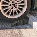 Pikkukuva 2 / 5: Auton reunakiskot, raskaat PVC-rampit ajotielle - reunakiskot matkailuautolle, kuorma-autolle, vajarampeille, lemmikeille, pyörätuolin kynnysramppi