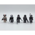 Miniatyrbild 3 av 4: Star Wars Bad Batch Anpassad Minifigur 5-pack