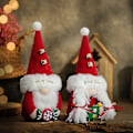Miniatyrbillede 4 af 5: Rotte Figur Gnom P Elver Rotter P Tomte Hjem Rotte. (rød) (2 stk)