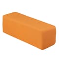 Sofa Armlenepute Sofaer Armlene med Avtakbart Vaskbart Putetrekk Lenden Orange