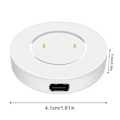 Miniatyrbillede 1 af 5: Dock Oplader Til Huawei Watch Gt / Gt2 / Honor Watch Magic 2 Trådløs Usb Hurtig Opladningskabel Base Magnetisk Ur Oplader