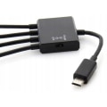 Miniatyrbillede 4 af 5: HUB 3x USB 1x MicroUSB Tablet PC ANDROID OTG Mus, JL706