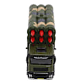 Miniatyrbillede 4 af 8: 1/50 Militært Missilkøretøj Model Legering Træk Tilbage Raketbil Legetøj med Lyd og Lys til Børn 0.7